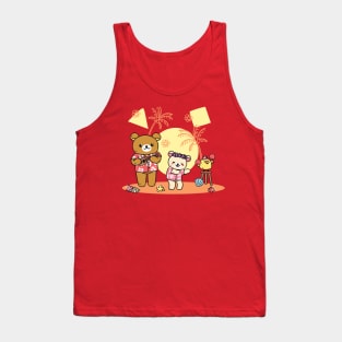 Rillakuma Luau Tank Top